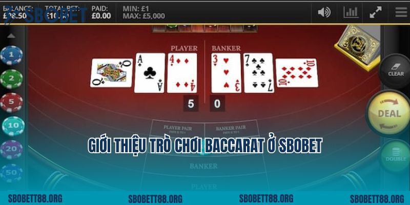 Giới Thiệu Trò Chơi Baccarat Ở Sbobet Nhà Cái Uy Tín Hàng Đầu Việt Nam