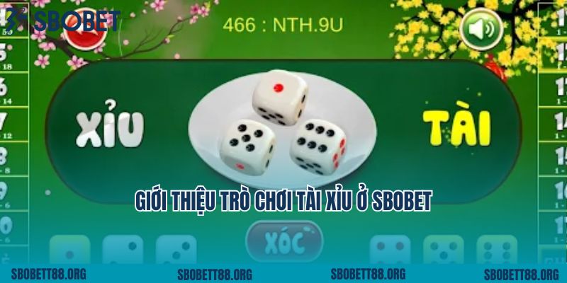 Giới Thiệu Trò Chơi Tài Xỉu Ở Sbobet Thu Hút Lượng Lớn Người Chơi